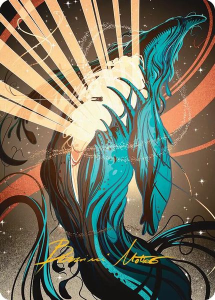 Image of Swarmyard Gold Signature from Edge of Eternities (set EOEART)