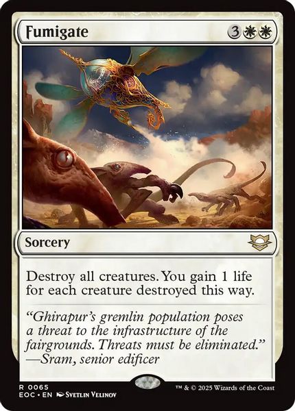Image of Fumigate Standard Edition from Edge of Eternities (set EOC)