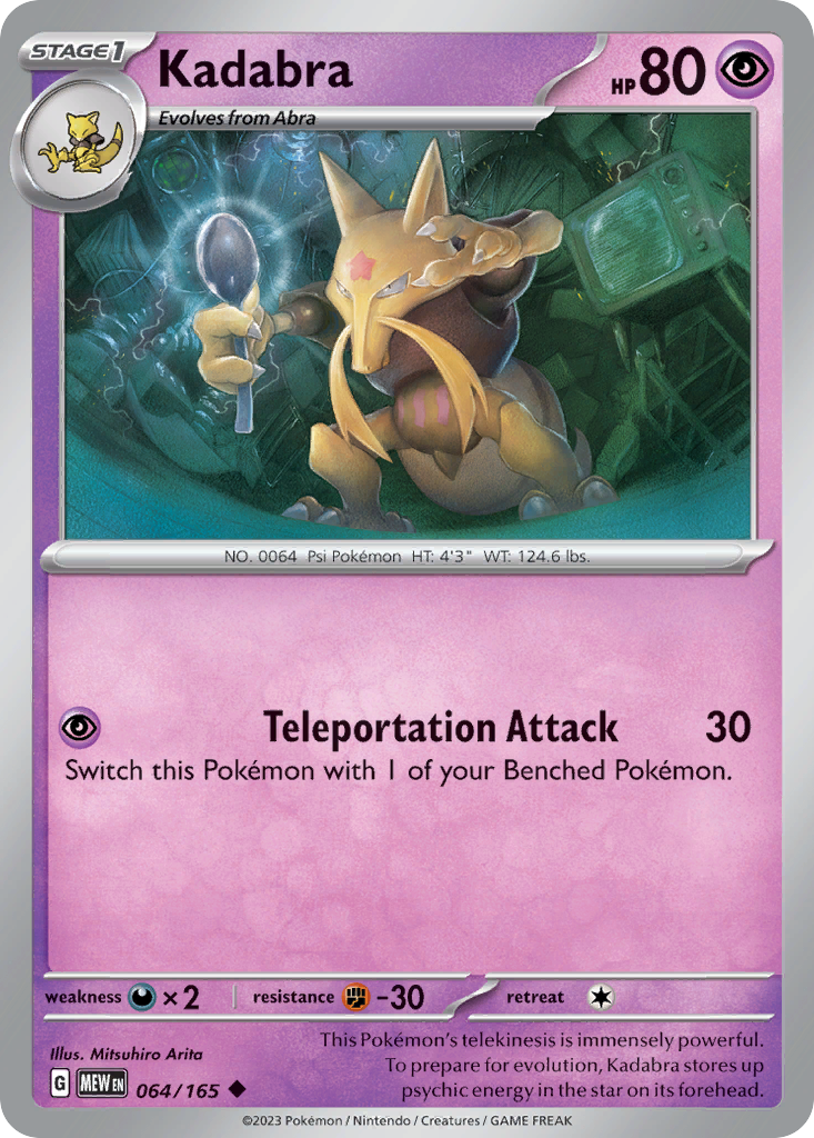 Kadabra #64 151 en