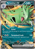 Tyranitar ex #64 Prismatic Evolutions en