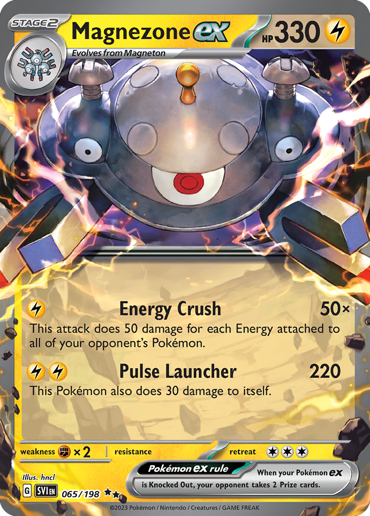 Magnezone ex #65 Scarlet & Violet en