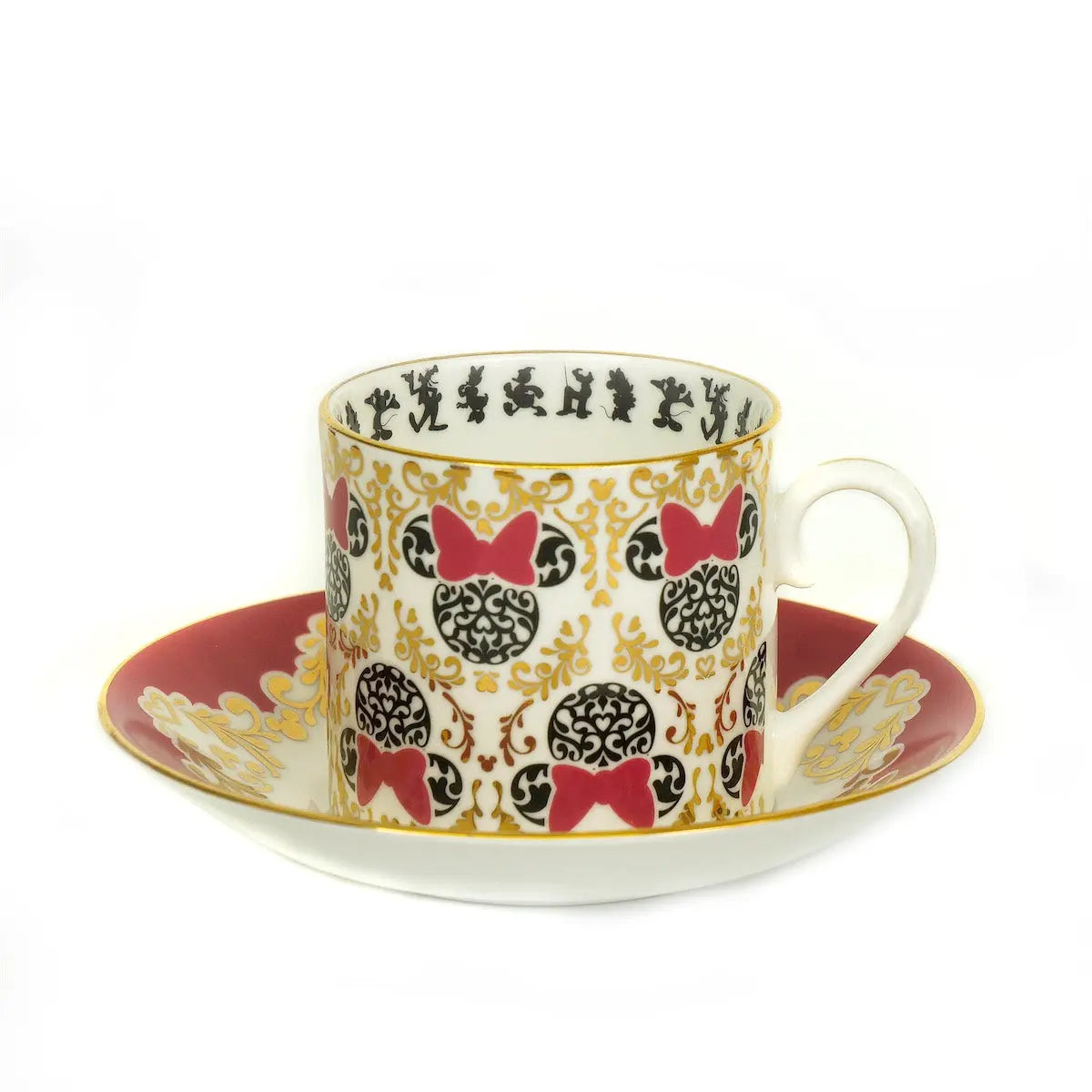 Minnie Mouse - Modern - Cup & Saucer - The English Ladies Co - official extra