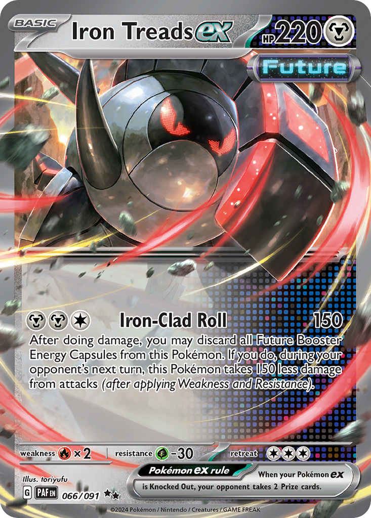 Iron Treads ex #66 Paldean Fates en