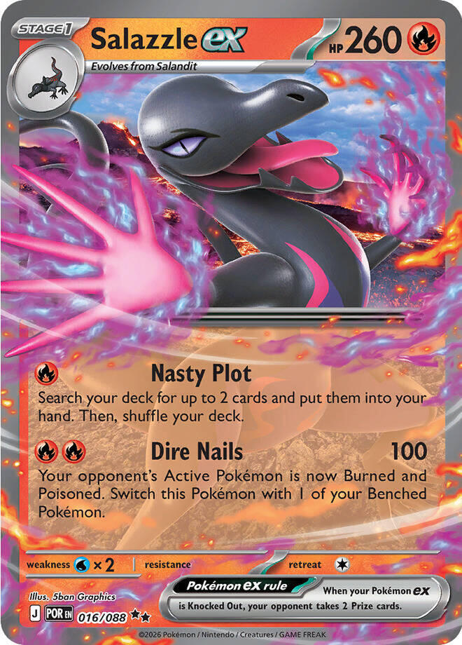 Salazzle EX #16 Perfect Order en