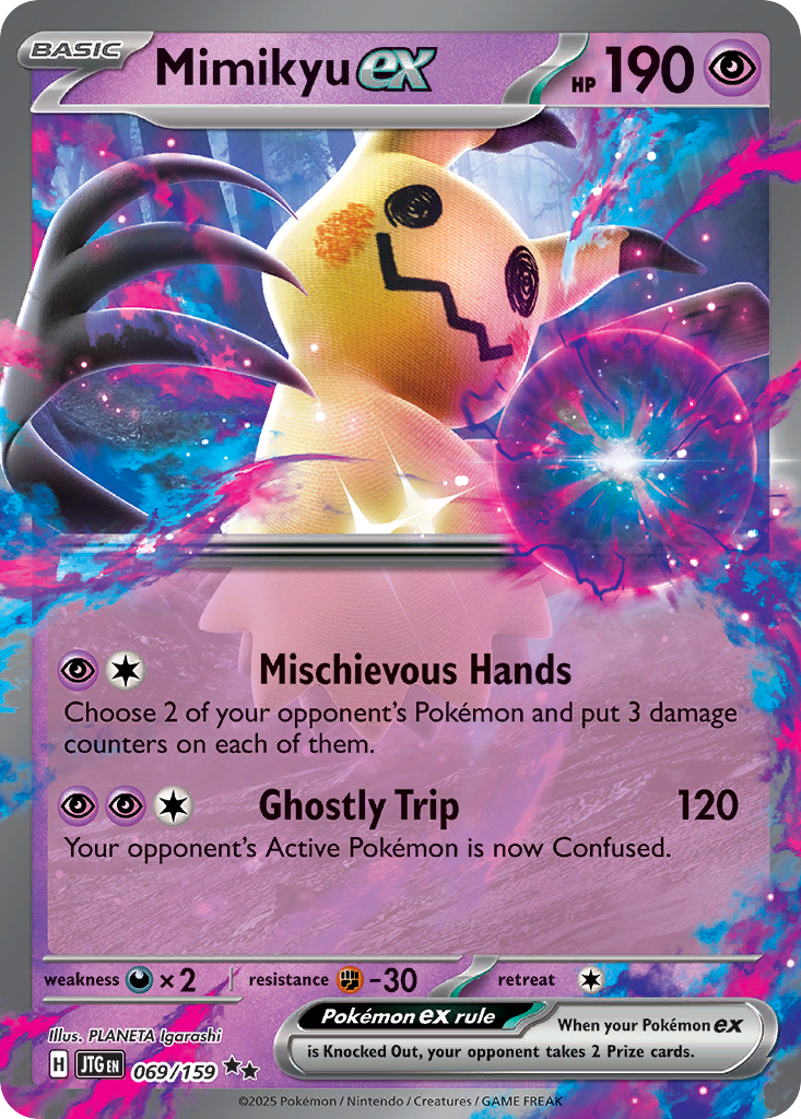 Mimikyu ex #69 Journey Together en