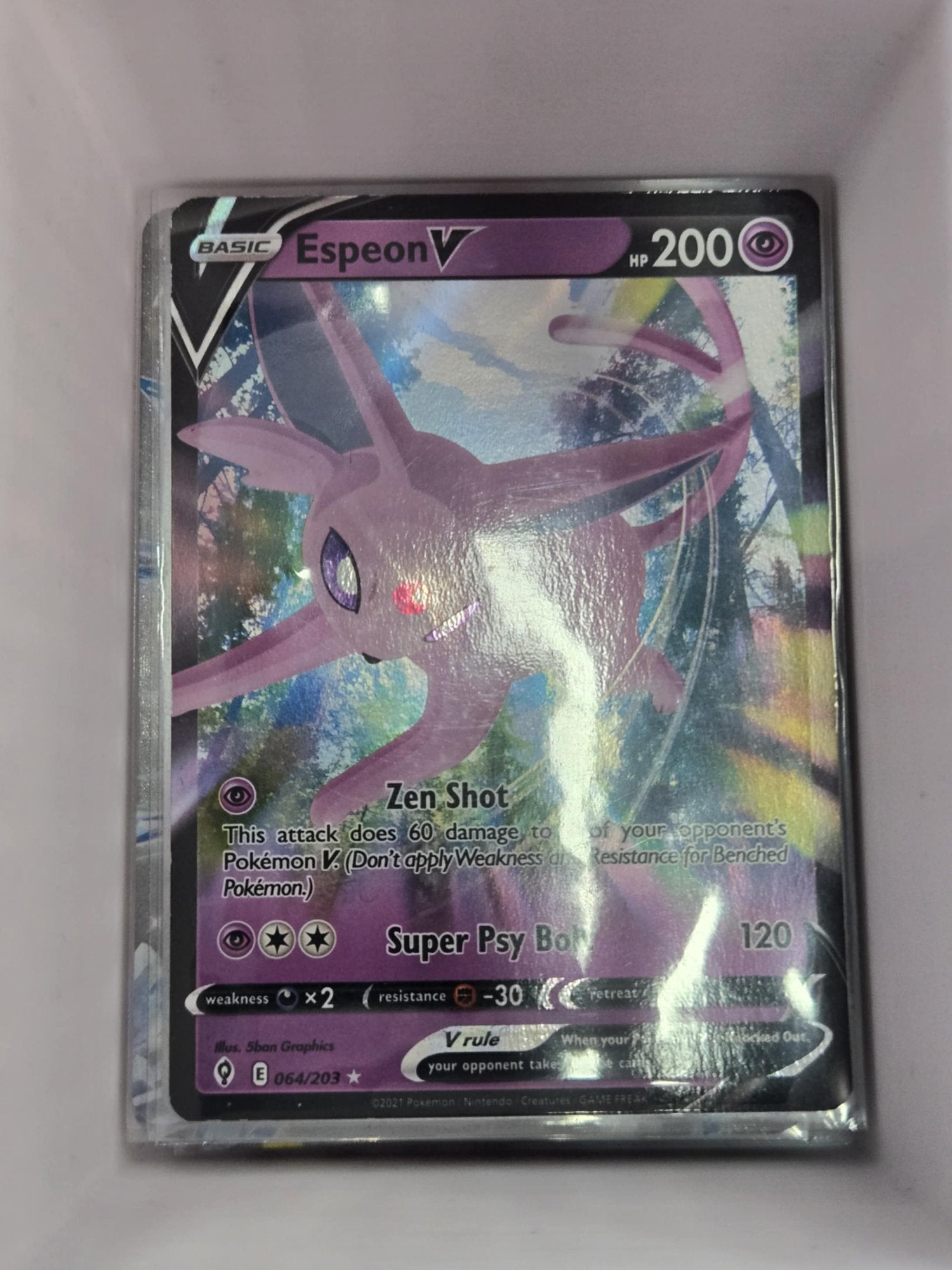 Image of Espeon V Evolving Skies (EVS) #064