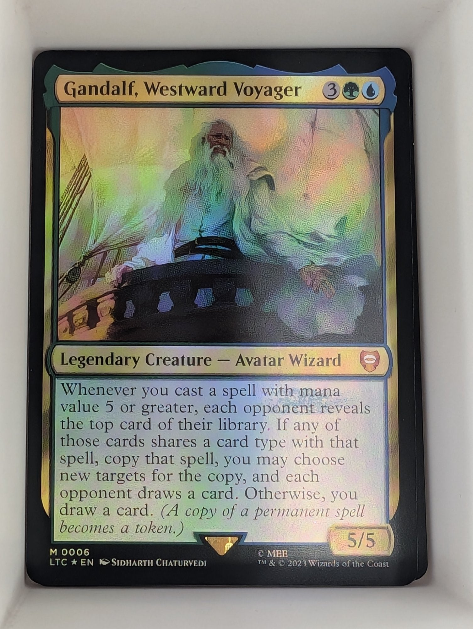 Image of Gandalf, Westward Voyager Tales of Middle-earth Commander (ltc) #6