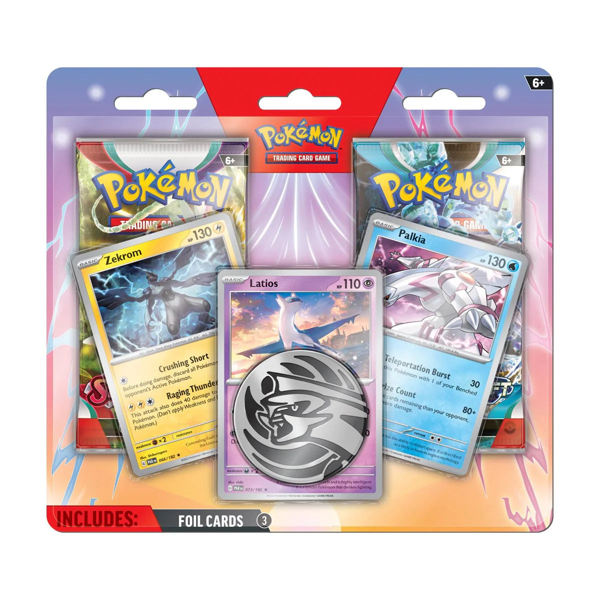 Pokemon TCG Enhanced 2 Pack Blisters - Zekrom, Latios and Palkia