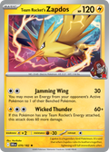 Team Rocket's Zapdos #70 Destined Rivals en