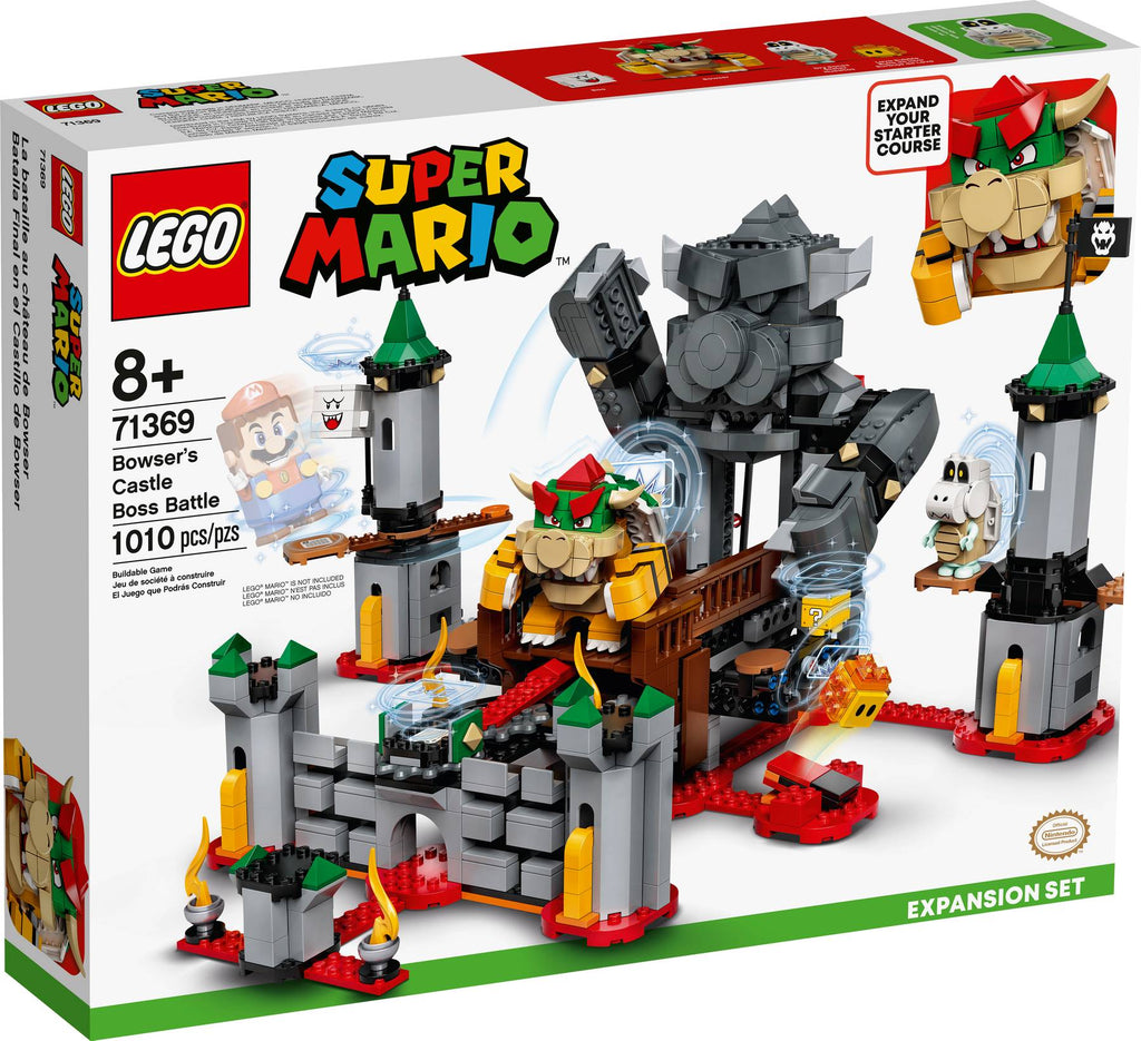 LEGO - Super Mario Bowser's Castle Boss Battle Expansion Set - 71369