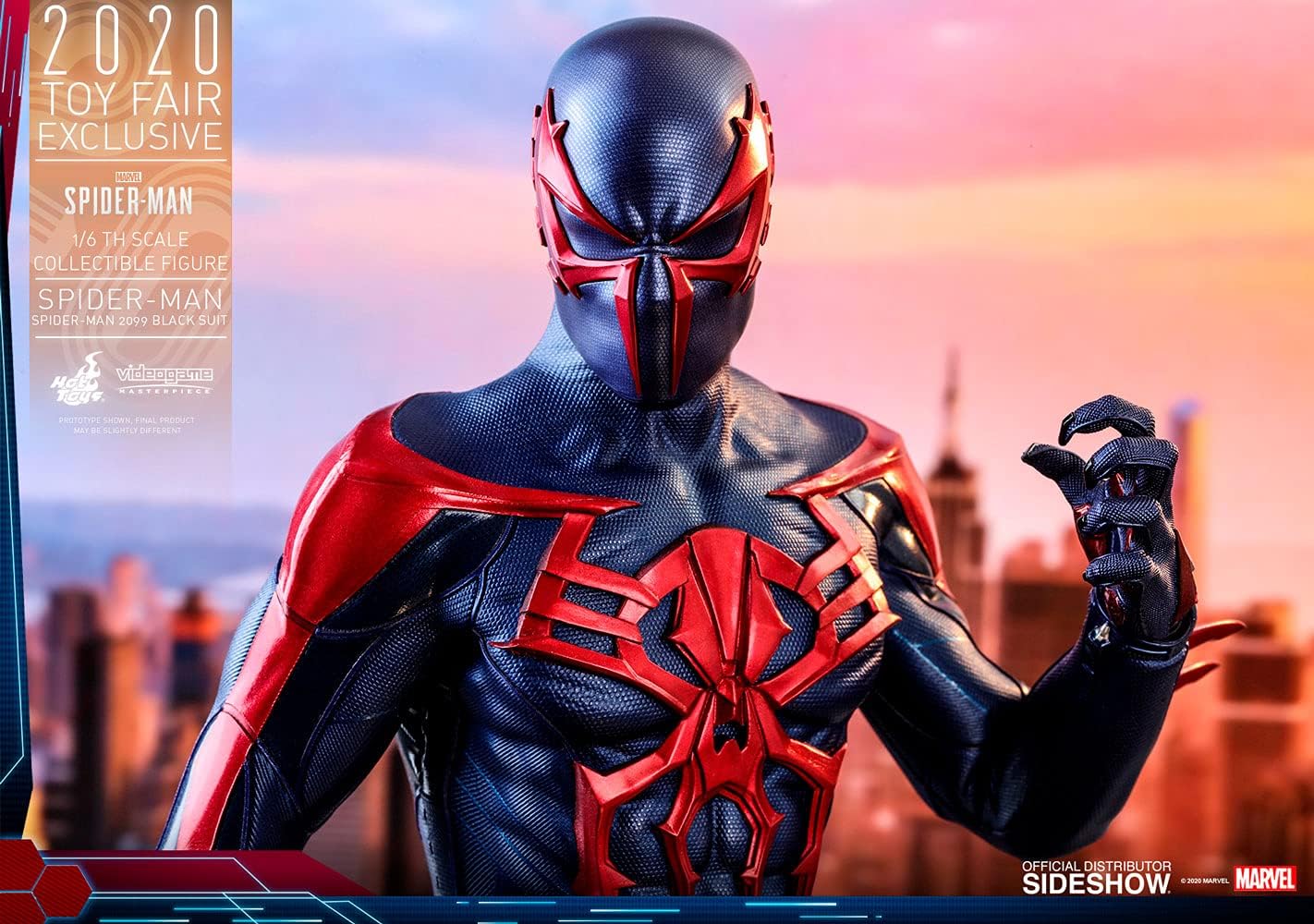 1:6 Spider-Man 2099 Black Suit - Marvel - Exclusive - Hot toys - Pop Culture Larrikin 