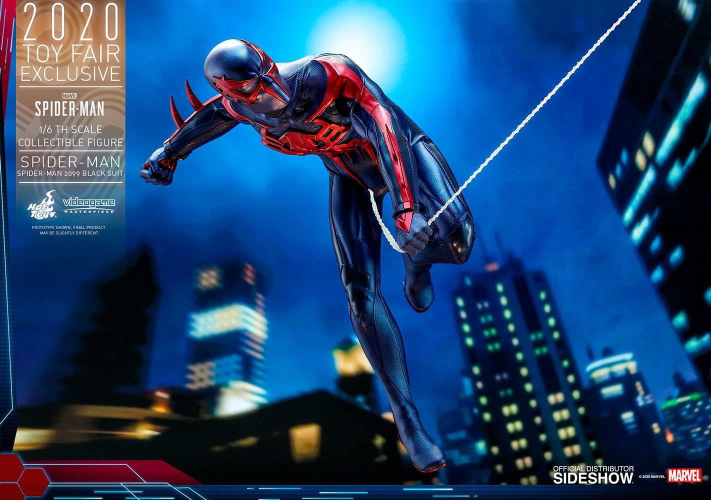 1:6 Spider-Man 2099 Black Suit - Marvel - Exclusive - Hot toys - Pop Culture Larrikin 