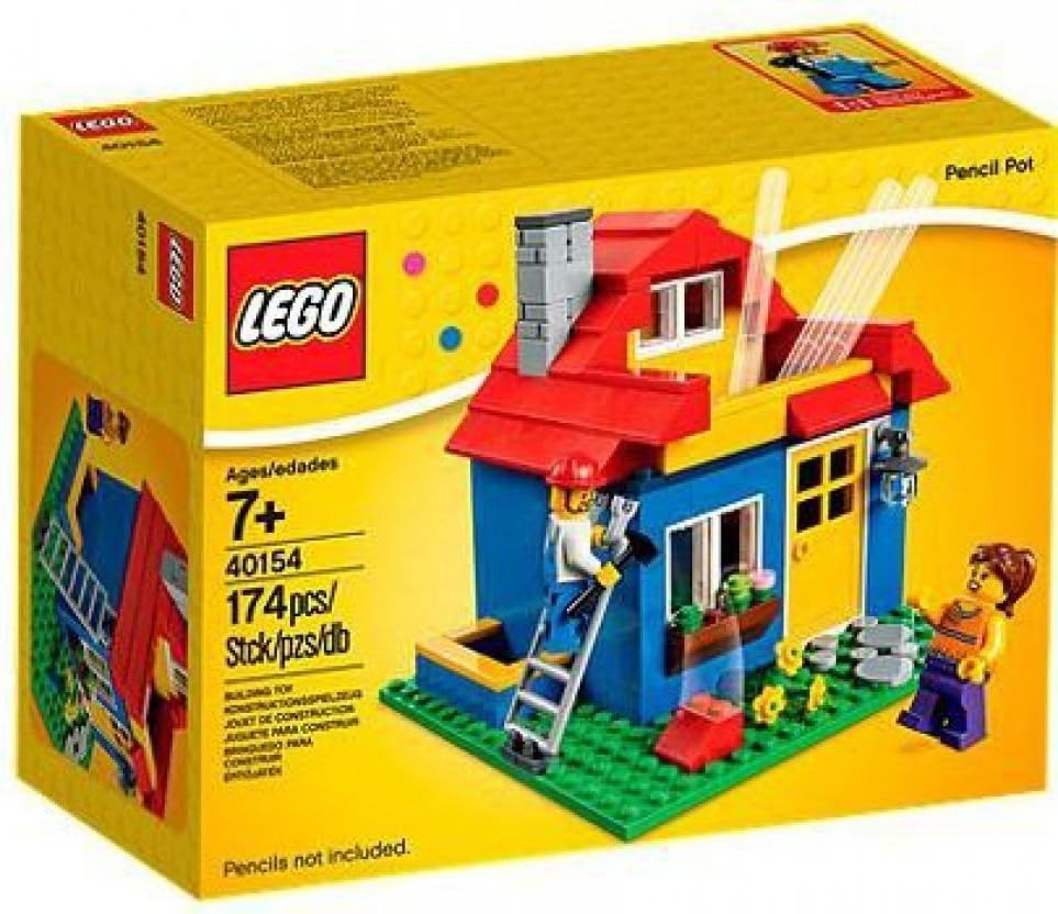LEGO Exclusives Pencil Pot House Set #40154 - Pop Culture Larrikin 