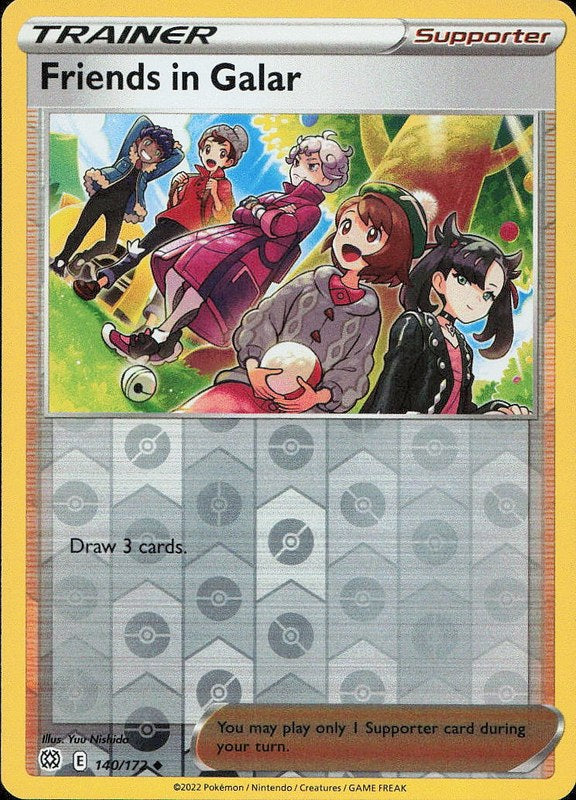 Friends in Galar #140 reverse_holo Brilliant Stars en