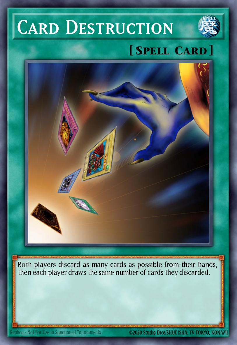 Image of Card Destruction