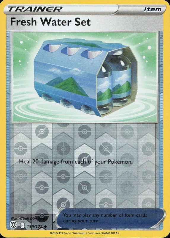 Fresh Water Set #139 reverse_holo Brilliant Stars en