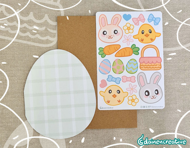 Easter Card, Make it Yours - Dainencreative - Pop Culture Larrikin 