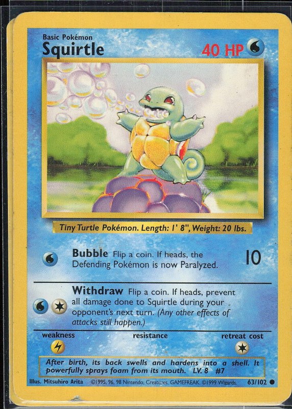 Squirtle #63 Base en