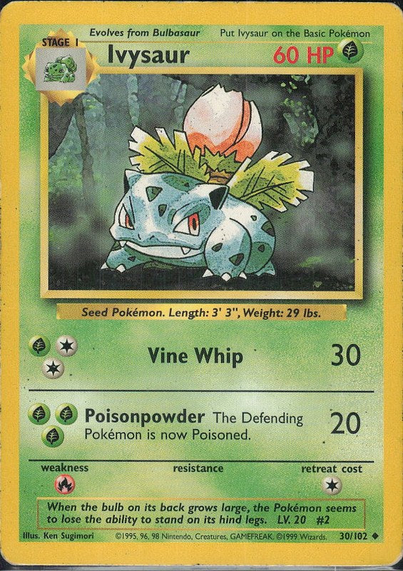 Ivysaur #30 Base en