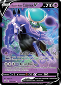 Shadow Rider Calyrex V #74 Chilling Reign en