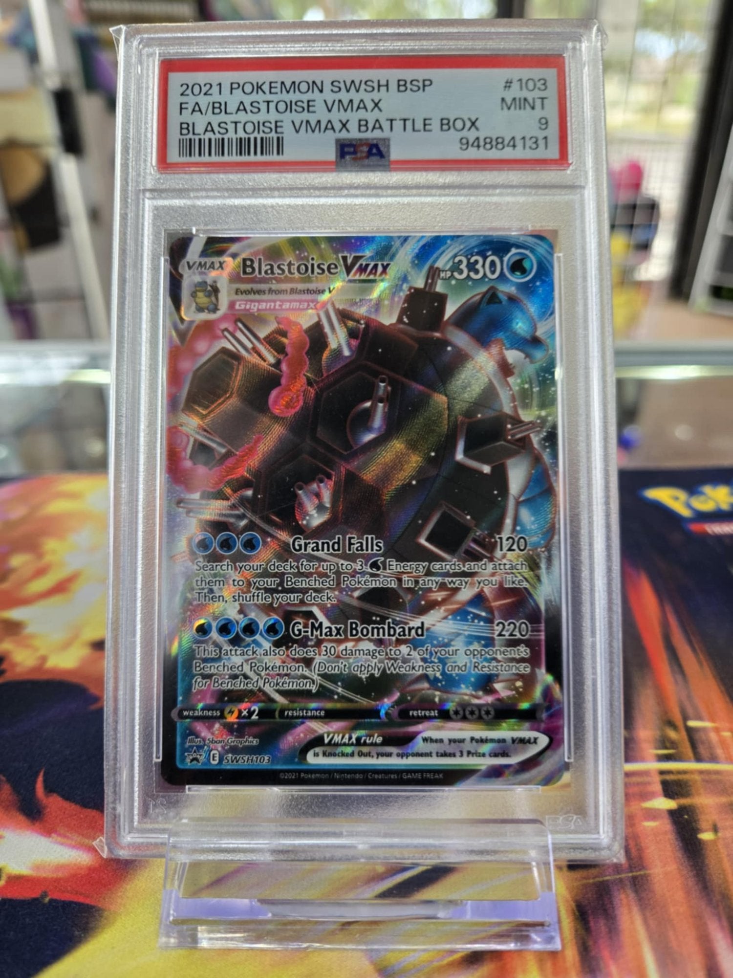 Image of Blastoise VMAX Sword and Shield Promos #SWSH103