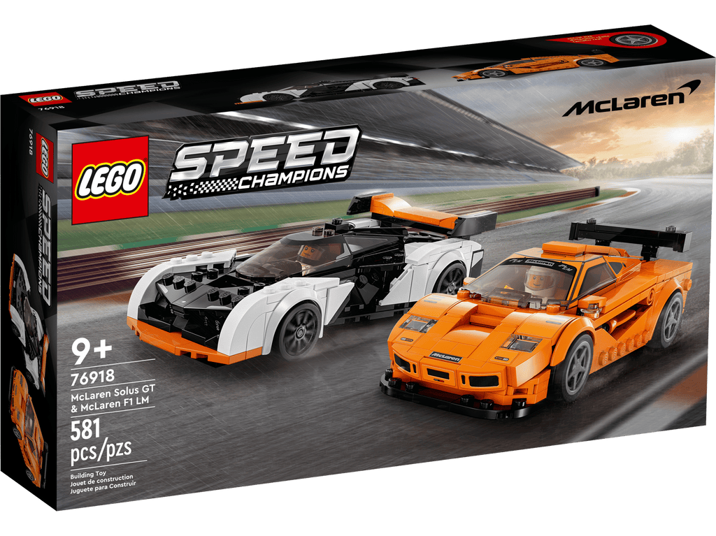 LEGO - Speed Champions McLaren Solus GT & McLaren F1 LM - 76918