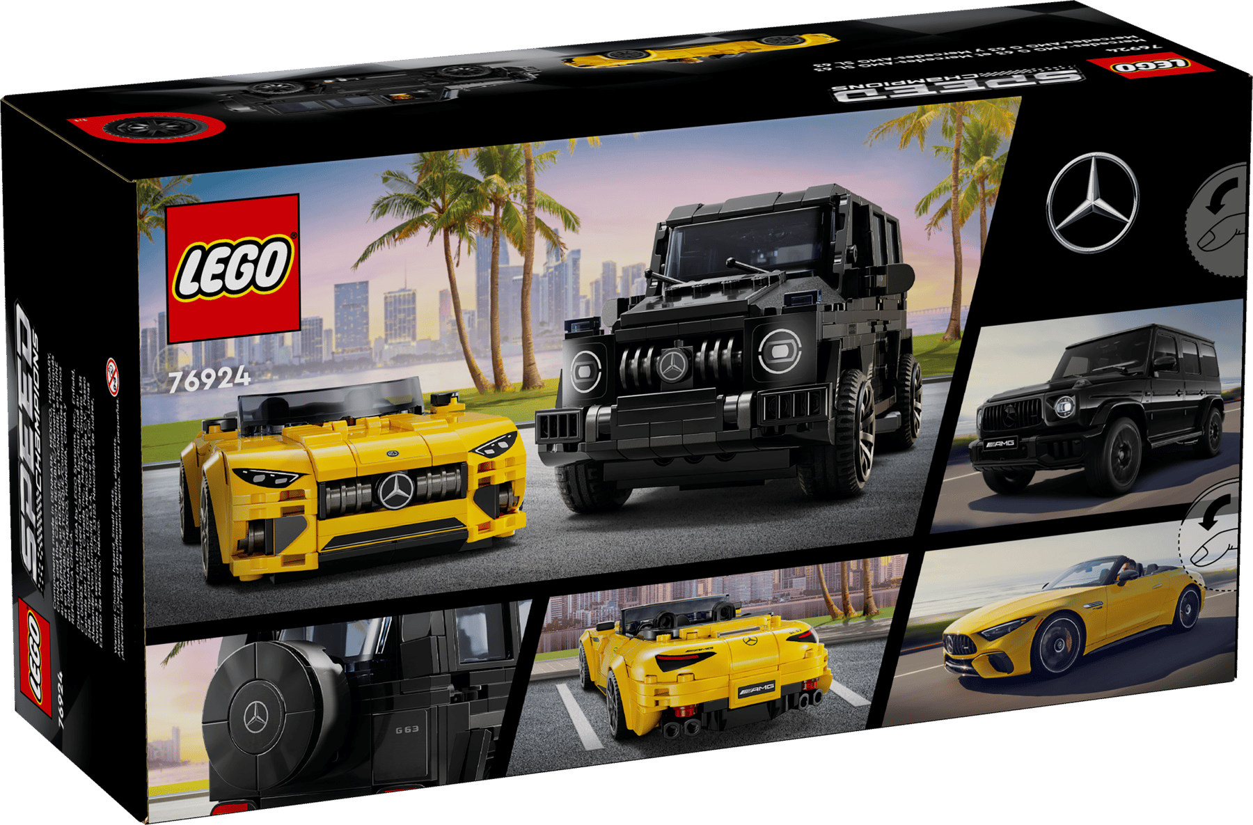 LEGO - Speed Champions Mercedes-AMG G 63 & Mercedes-AMG SL 63 - 76924