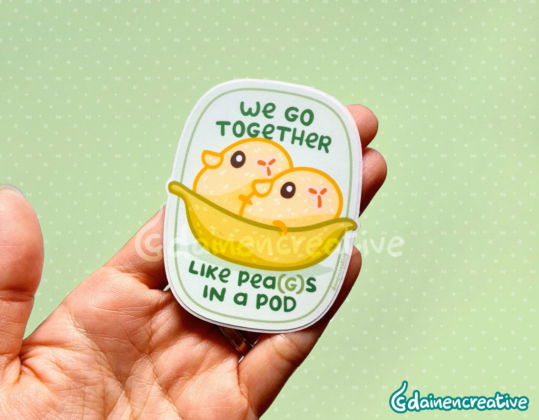 Little Pigtatoes Sticker Flakes - Dainencreative - Pop Culture Larrikin 