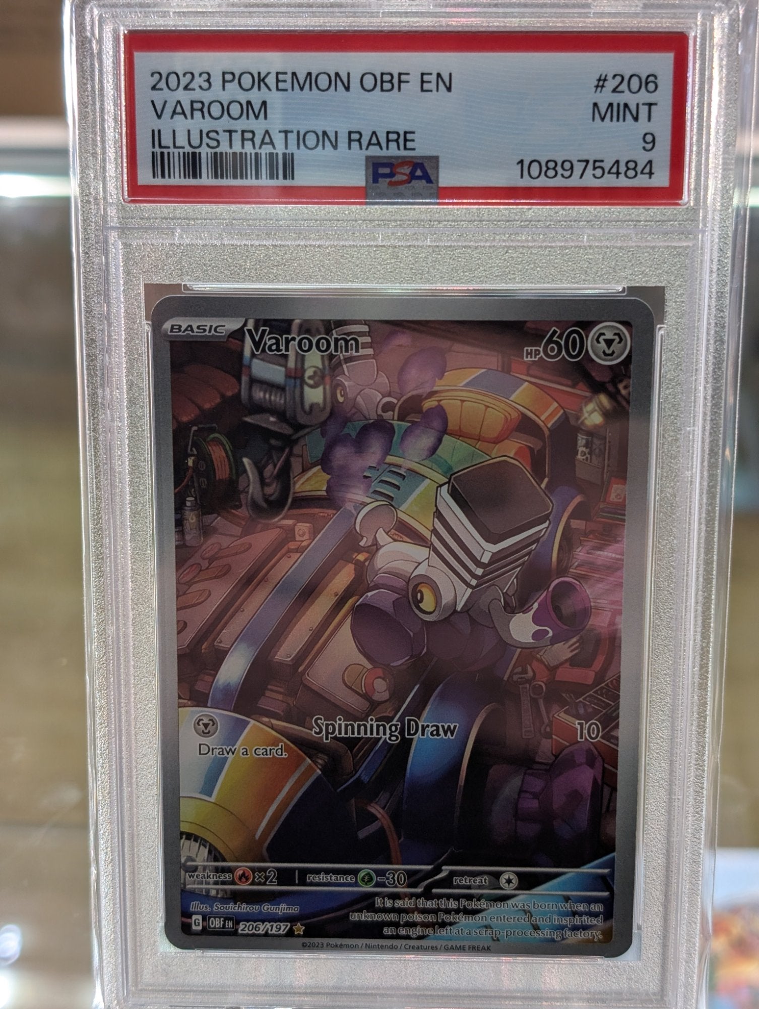 Image of Varoom Obsidian Flames (OBF) #206