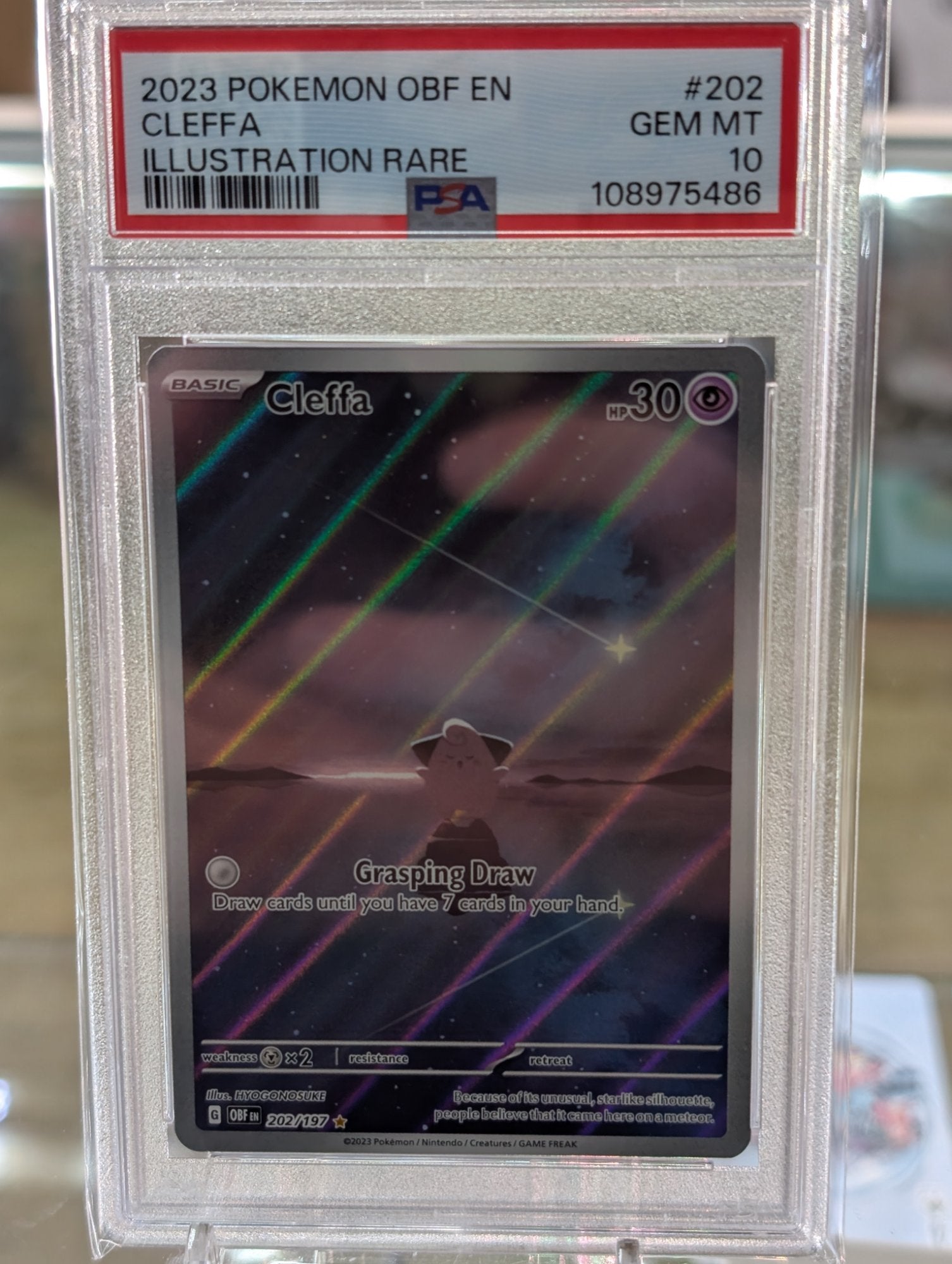 Image of Cleffa Obsidian Flames (OBF) #202