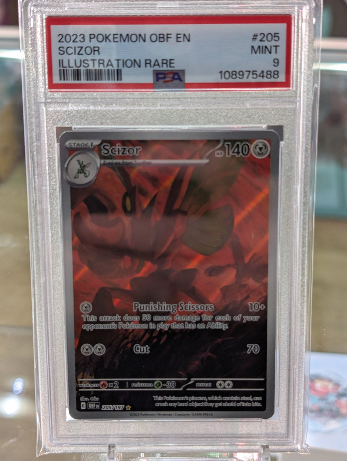 Image of Scizor Obsidian Flames (OBF) #205