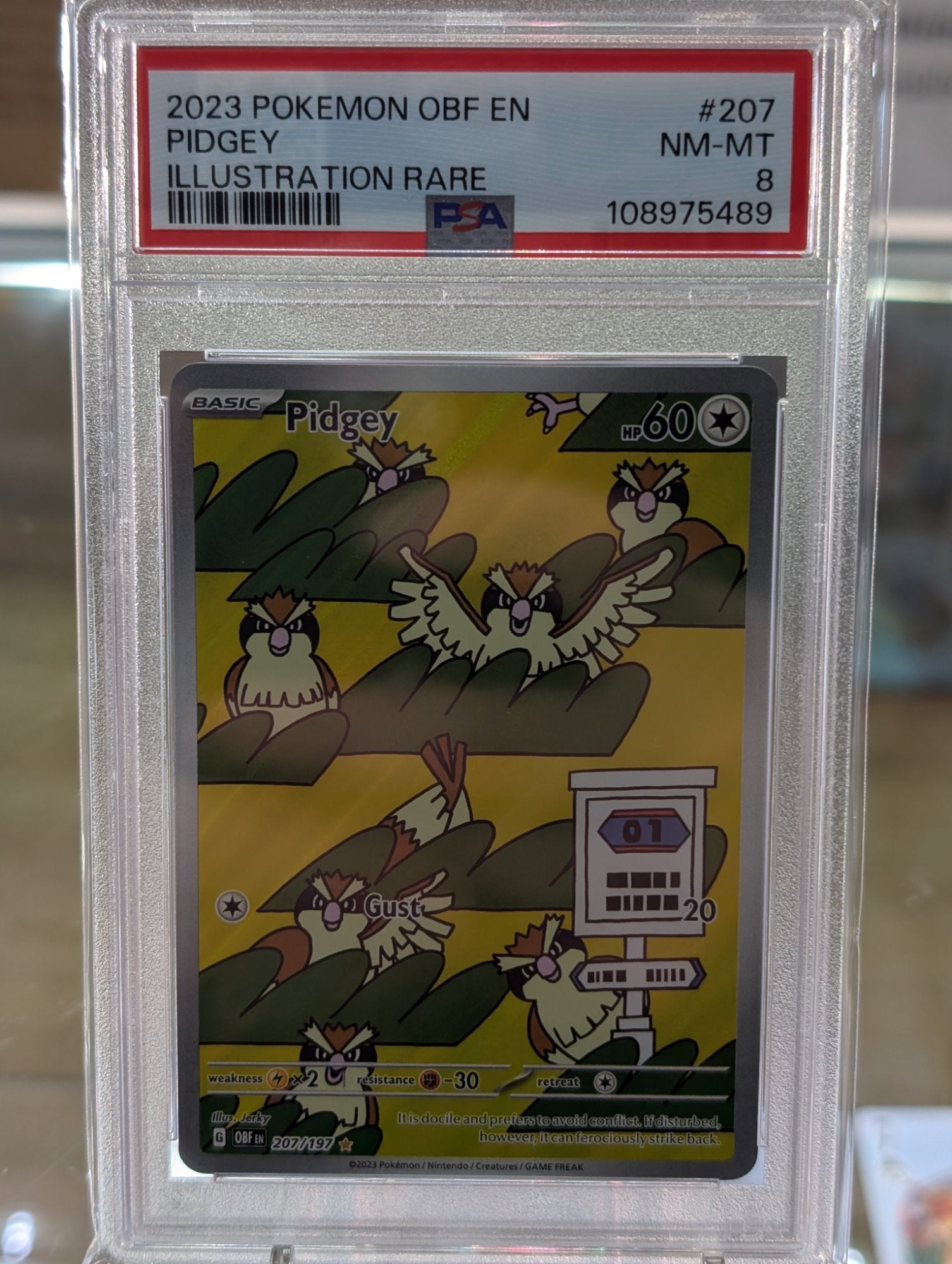 Image of Pidgey Obsidian Flames (OBF) #207