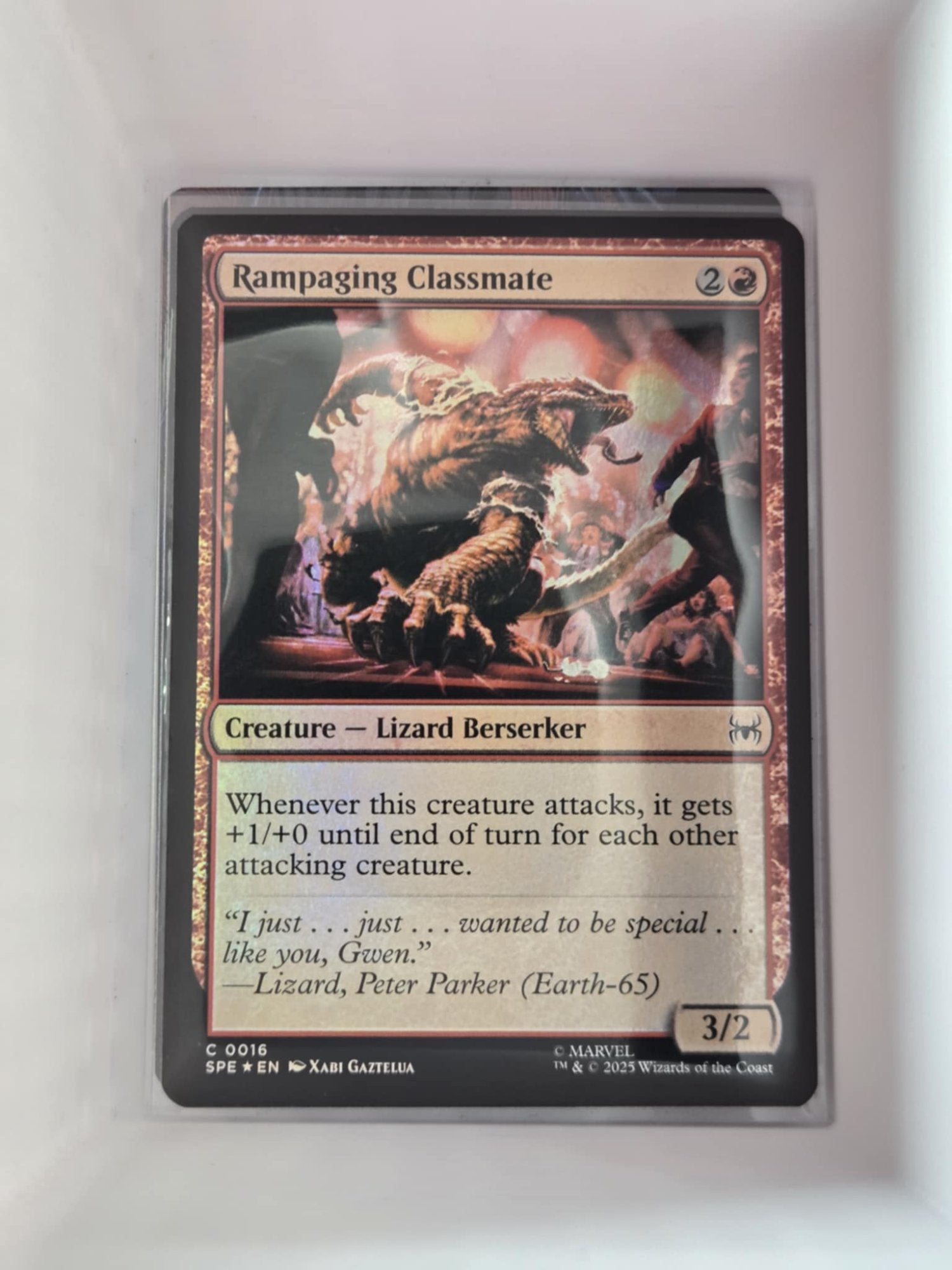 Image of Rampaging Classmate Marvel's Spider-Man Eternal (SPE) #16