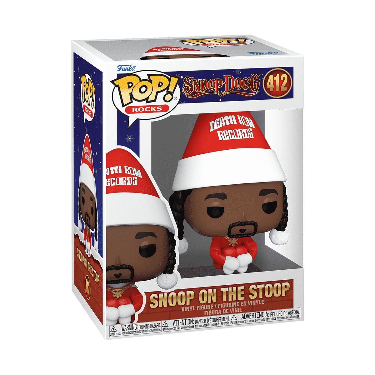 Funko Pop! Snoop Dogg - Snoop on the Stoop #412 in window box