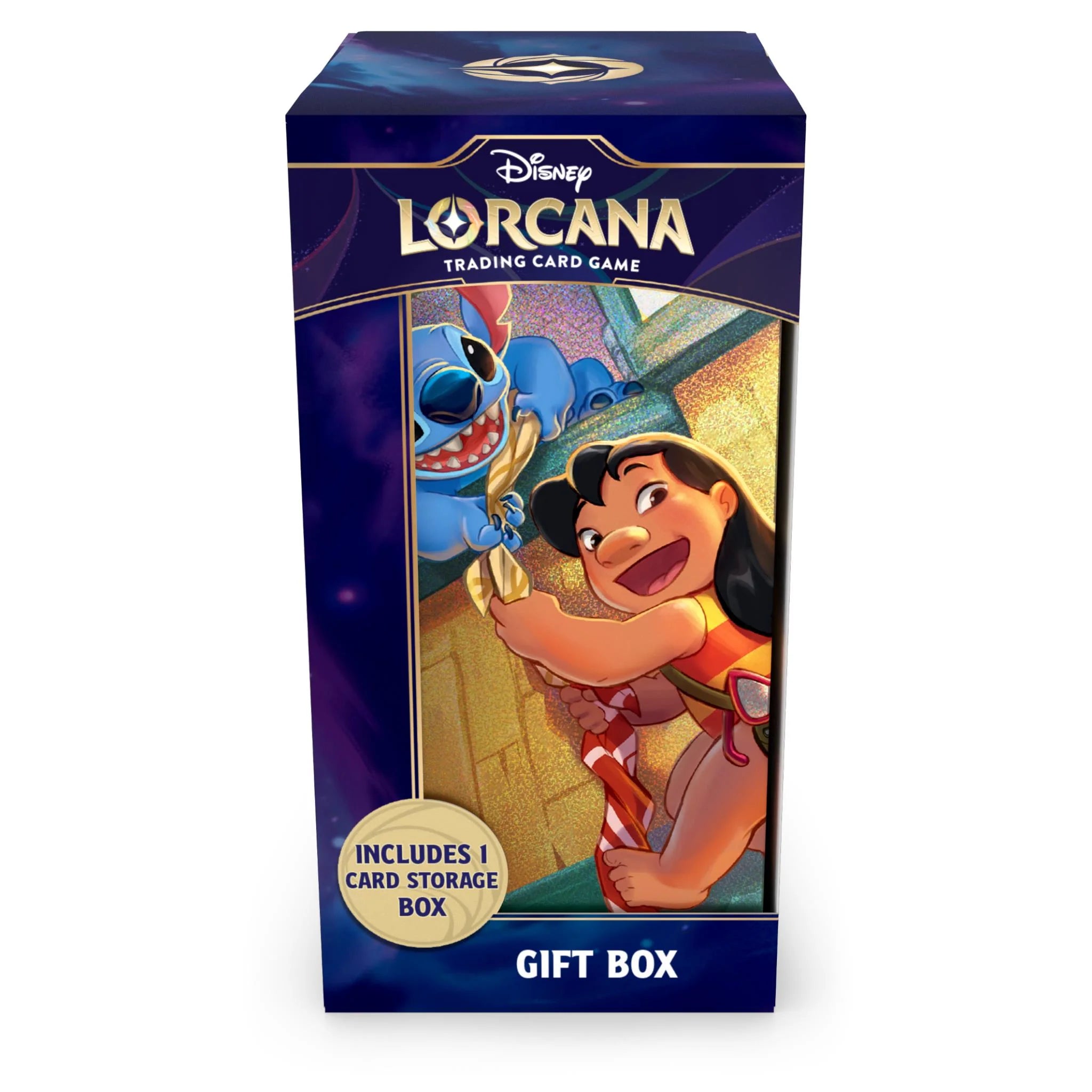 Disney Lorcana Trading Card Game - Lilo Gift Box With Glimmer Foil Promo Card