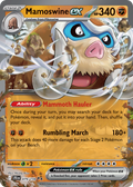 Mamoswine ex #79 Journey Together en