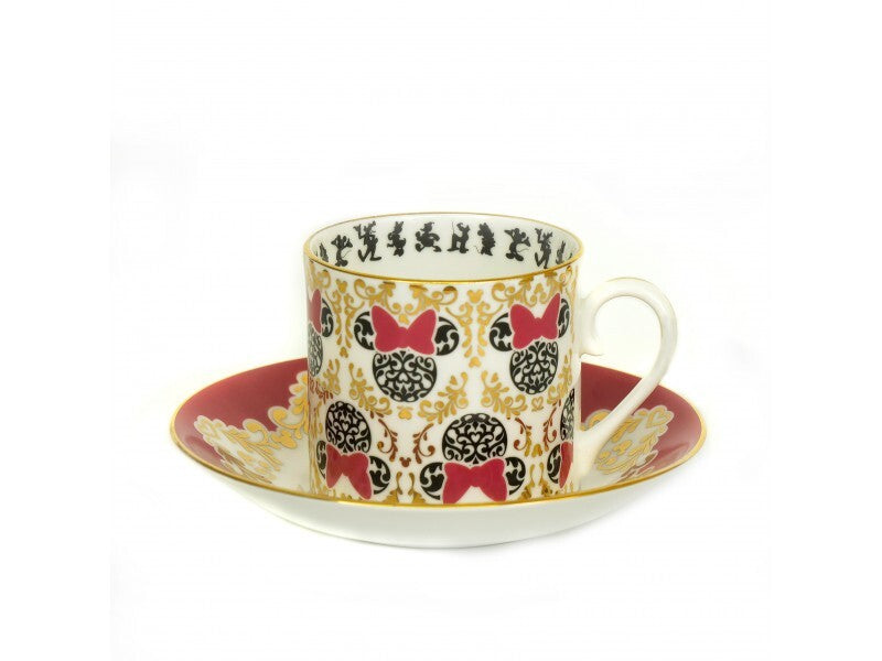 Minnie Mouse - Modern - Cup & Saucer - The English Ladies Co - Pop Culture Larrikin