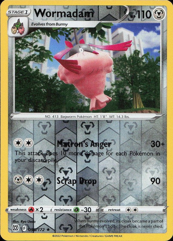 Wormadam #98 reverse_holo Brilliant Stars en