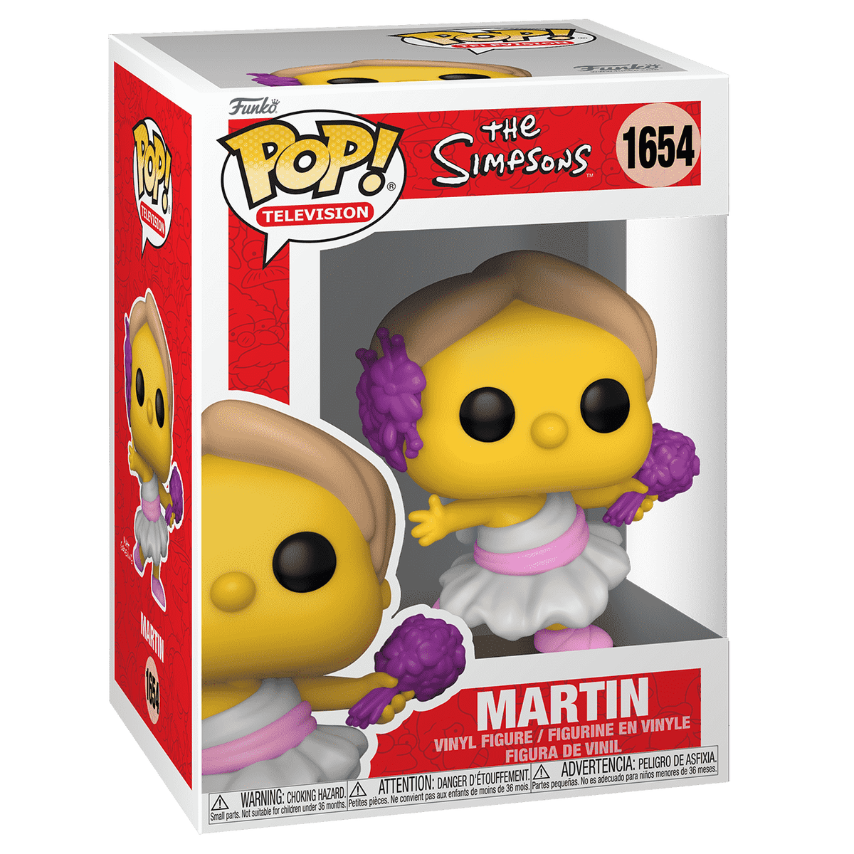 Funko Pop! The Simpsons - Martin as Calliope #1654 in window box