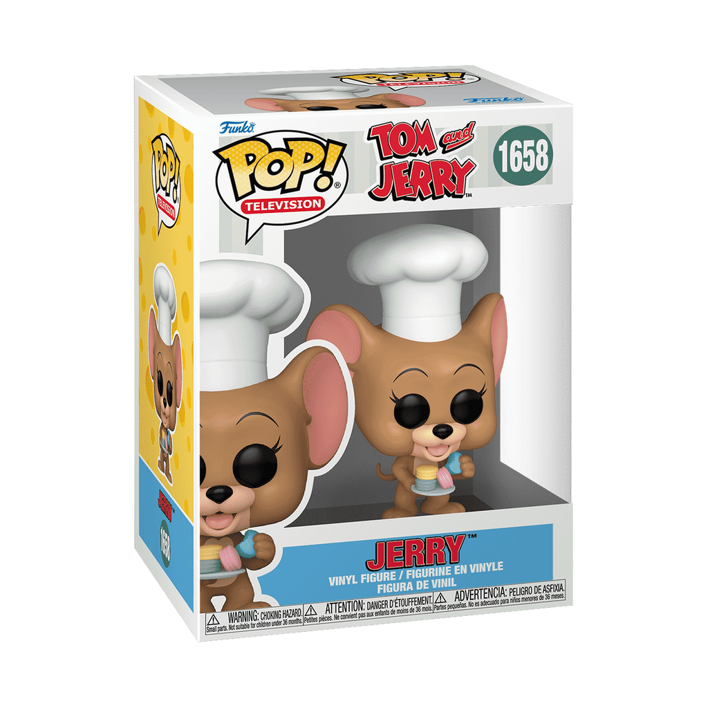 Funko Pop! Tom and Jerry - Jerry (Chef) #1658 in window box