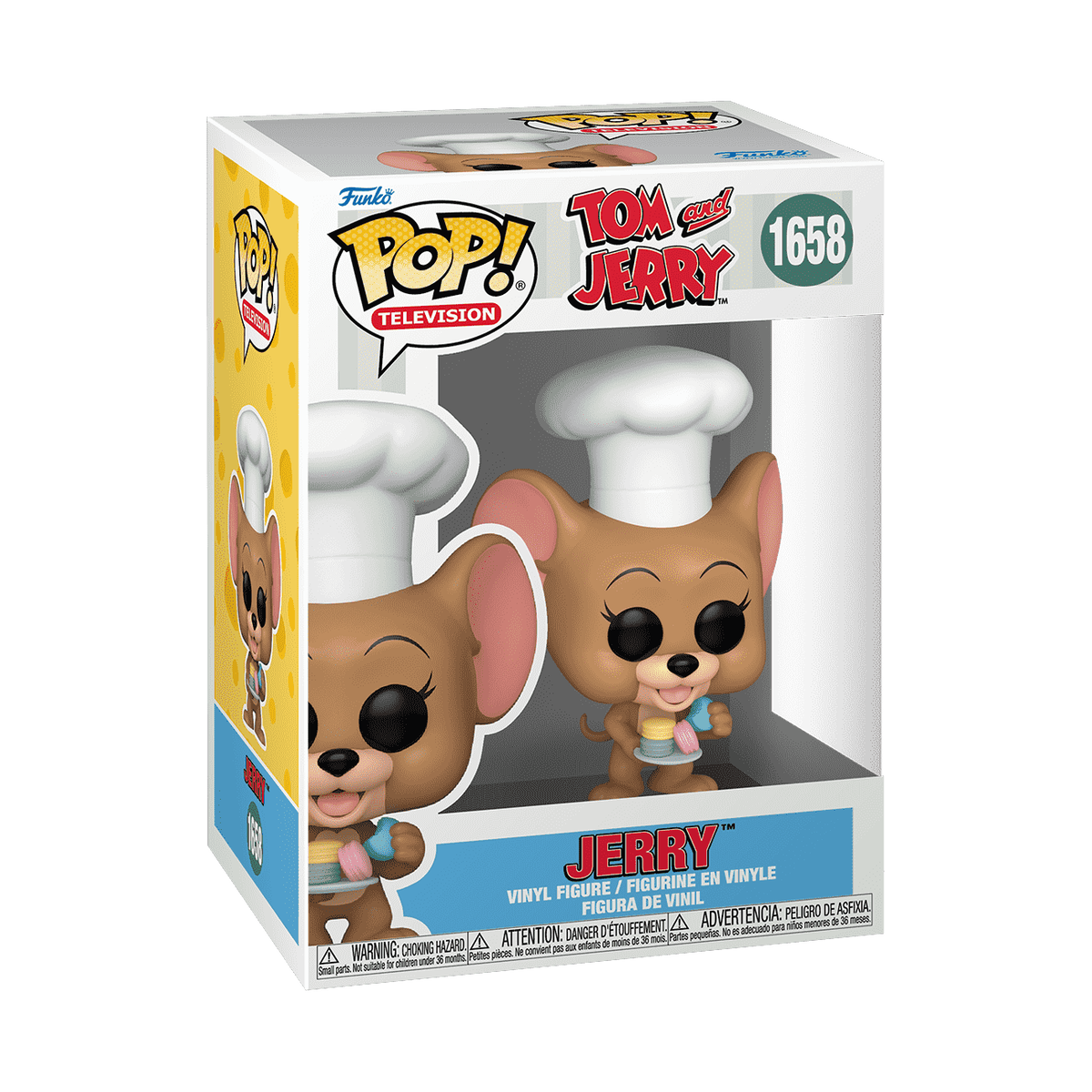 Funko Pop! Tom and Jerry - Jerry (Chef) #1658 in window box