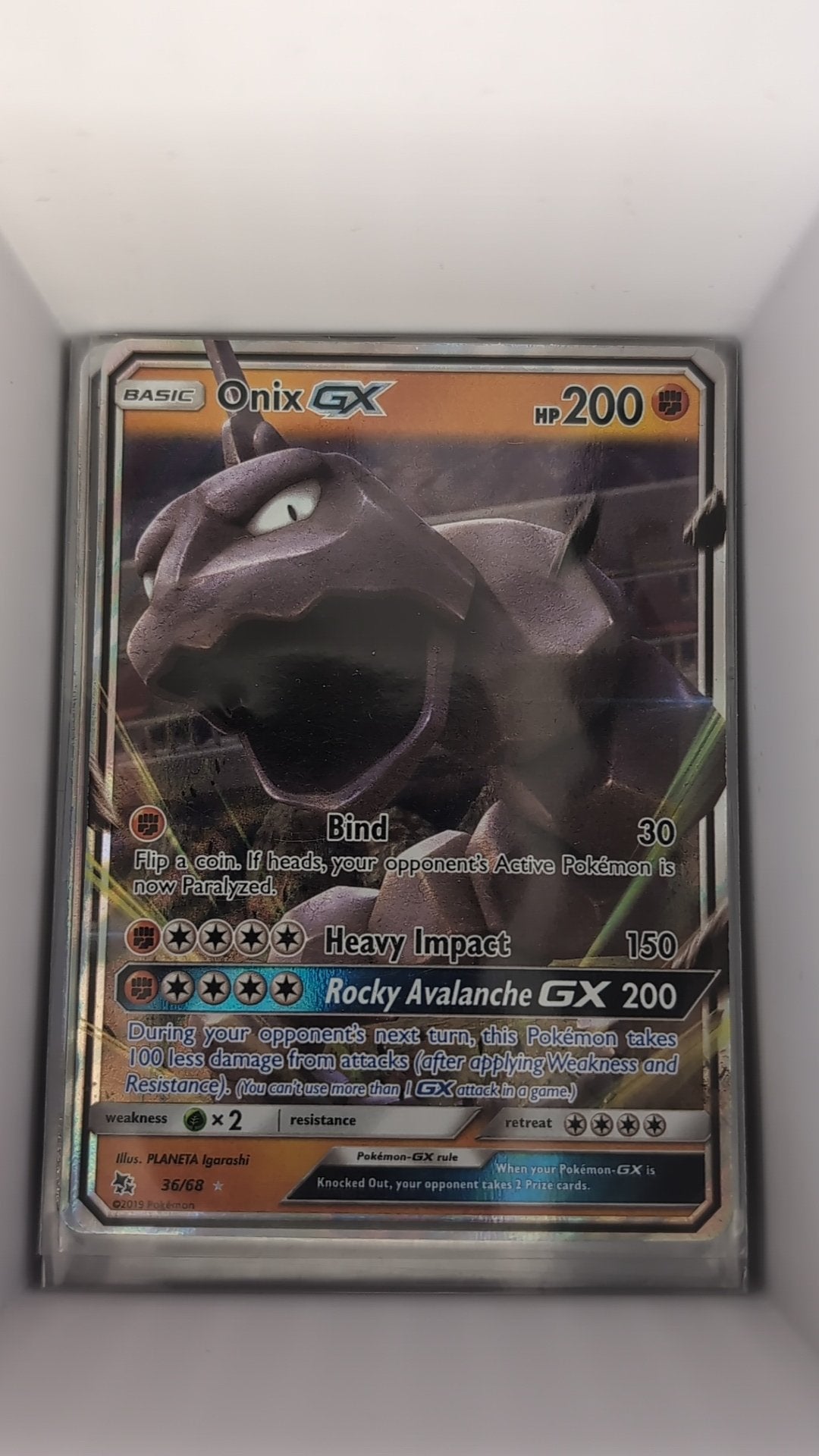 Image of Onix-GX Hidden Fates (HIF) #36