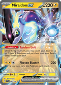 Miraidon ex #81 Scarlet & Violet en