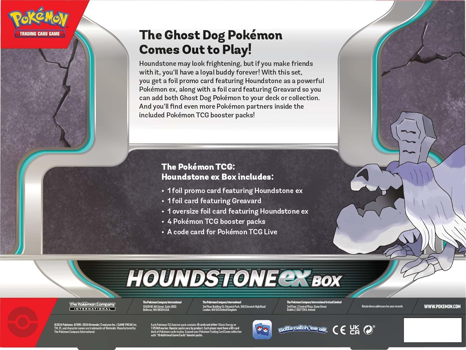 Pokemon TCG: Houndstone ex Box - Pop Culture Larrikin 