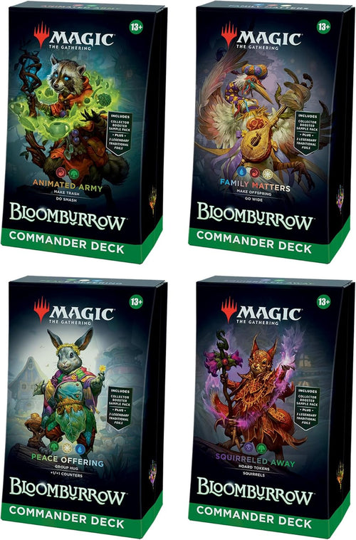 Image of Bloomburrow - Commander Decks - Magic The Gathering - Pop Culture Larrikin 