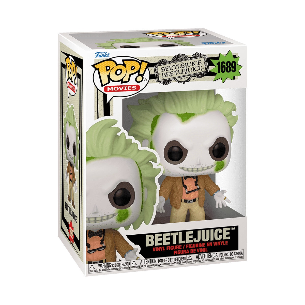 Funko Pop! Beetlejuice Beetlejuice - Beetlejuice #1689 in window box