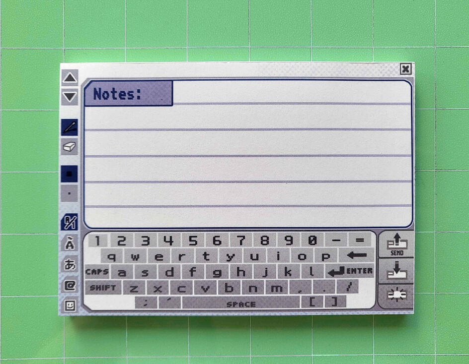 Pictochat Memopad - @beeflover1_ - Local Artist