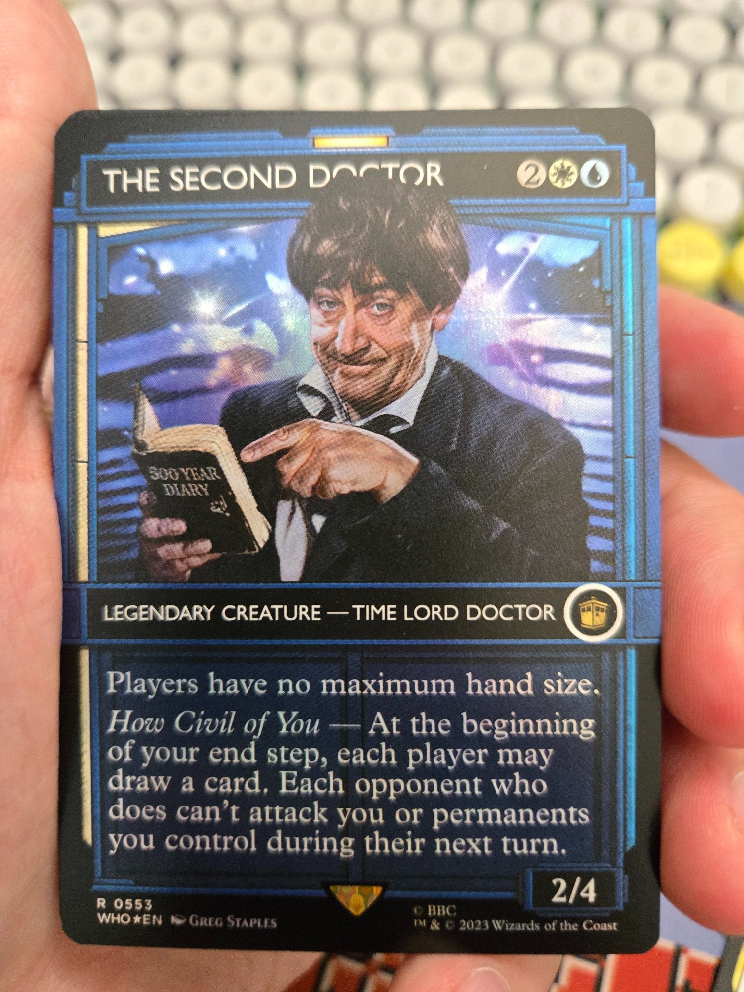 Image of The Second Doctor Doctor Who (WHO) #553