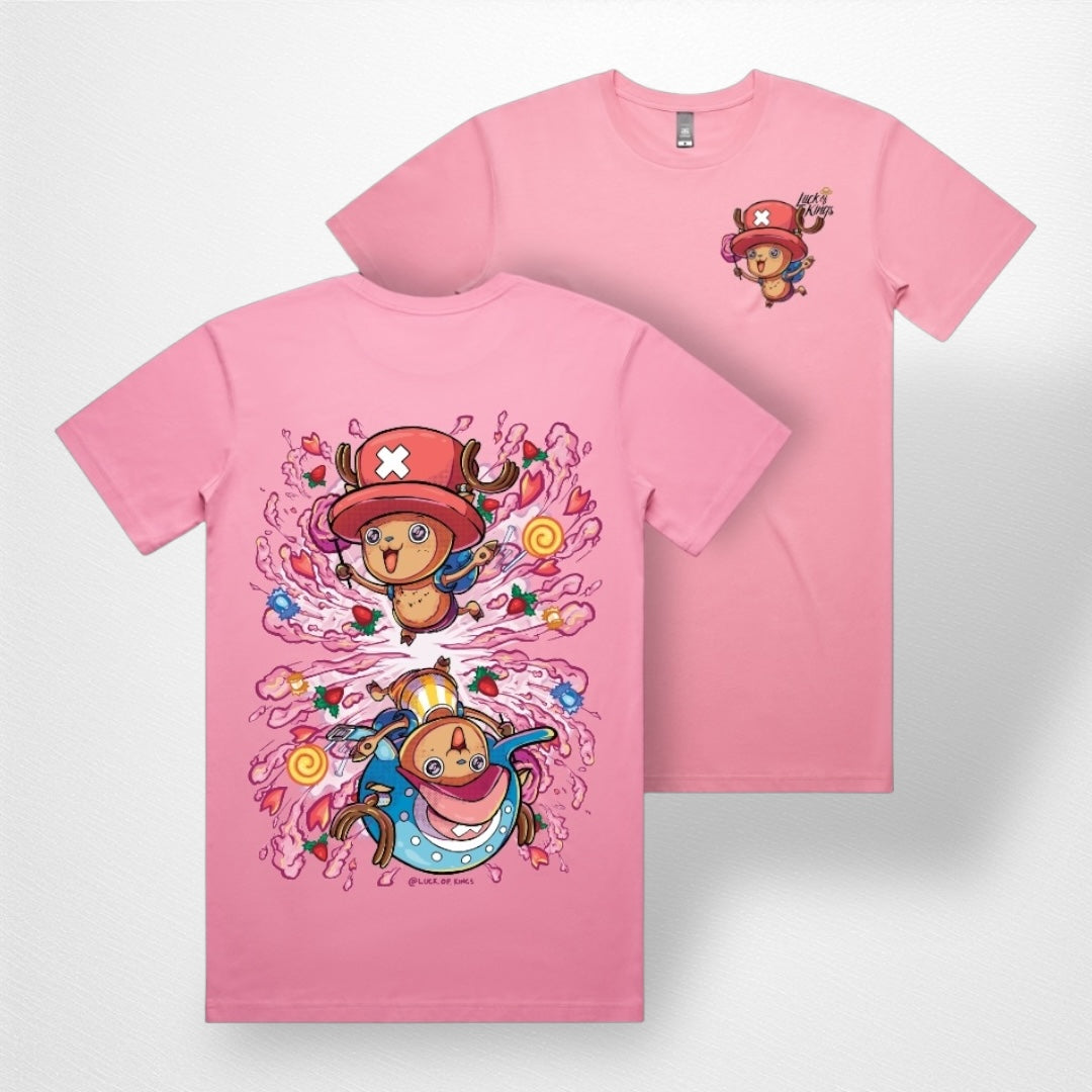 One Piece Chopper Inspired Design T-Shirt by Luck of Kings - Pop Culture Larrikin
