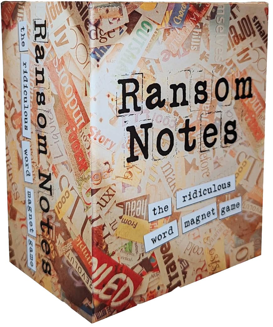 Ransom Notes The Ridiculous Word Magnet - Party Game